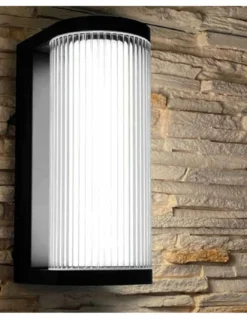 Aplique de pared de exterior Gant - Mantra - Lámpara rectangular para iluminación de fachada