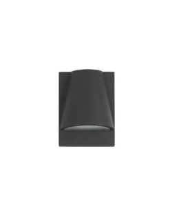 Aplique de pared de exterior Kala – FORLIGHT – Lámpara antracita, GU10 IP44