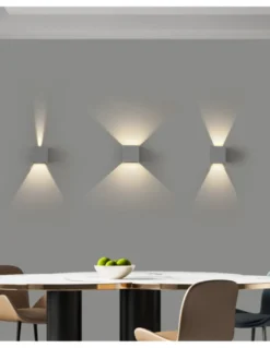 Aplique de pared de exterior Kendo - ACB - Diseño cúbico moderno