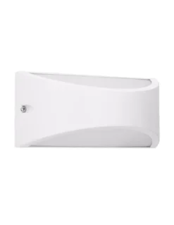 Aplique de pared de exterior Kapa – FORLIGHT – Lámpara de aluminio, LED 3000K/4000K 945 lm, Medidas: 22 cm