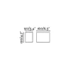Aplique de pared de exterior Lacre – Faro – Aluminio gris, IP54