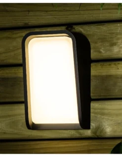 Aplique de pared de exterior Mask – Faro – Ambientes salinos, LED 3000K