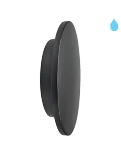 Aplique de pared de exterior Moon - Conalux - Aplique redondo de diseño moderno con luz indirecta