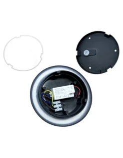Aplique de pared de exterior Moon - Conalux - Aplique redondo de diseño moderno con luz indirecta
