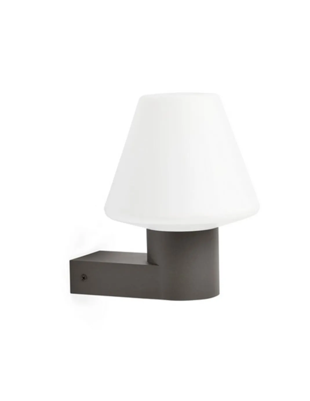 Aplique de pared de exterior Mistu – Faro – Lámpara Gris oscuro, IP44