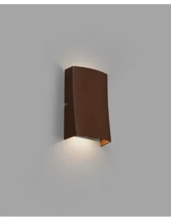 Aplique de pared de exterior Nairobi – Faro – Aluminio, IP54, LED 3000K