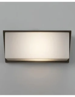 Aplique de pared de exterior Quanta - FORLIGHT - Acabado negro