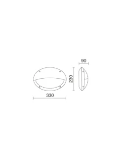 Aplique de pared de exterior Teia W - Dopo - Novolux Lighting