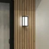 Aplique de pared de exterior Thomas – FORLIGHT – Lámpara antracita, E27 IP44, Altura: 28 cm