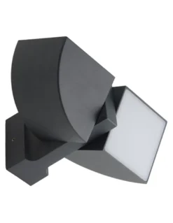 Aplique de pared de exterior Zenit - Conalux - Foco decorativo y orientable de doble cabezal