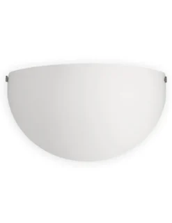 Aplique de pared Dina - ACB - Lámpara de pared semicircular de cristal doble capa