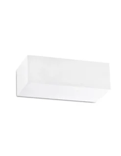 Aplique de pared Eaco – Faro – Lámpara de yeso blanca, G9, 21.8 cm