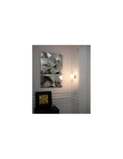 Aplique de pared estructura oro con difusor de cristal – Le Vita - Faro