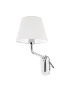 Aplique de pared Eterna Izquierda – Faro – Lámpara de lectura en 3 colores