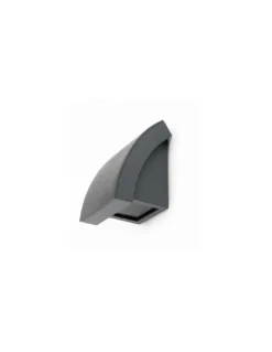 Aplique de pared exterior (IP44) Proa - Faro - Estructura robusta en gris oscuro