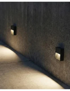 Aplique de pared exterior Nashira - ACB - Lámpara LED de señalización
