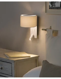 Aplique de pared Fold – Faro – Diseño moderno con lector LED