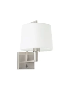 Aplique de pared Frame – Faro – Iluminación ambiental, pantalla de tela