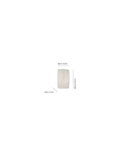 Aplique de pared Gea - a-emotional light - Lámpara decorativa de acero inoxidable