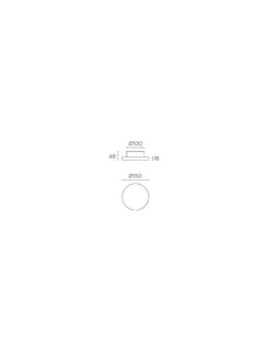 Aplique de pared Ges – LedsC4