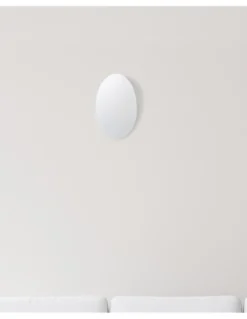 Aplique de pared Glass – FORLIGHT – Lámpara de cristal blanca, Disponible en 2 medidas