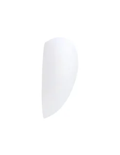 Aplique de pared Glass – FORLIGHT – Lámpara de cristal blanca, Disponible en 2 medidas