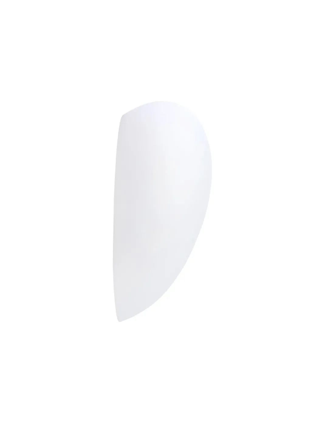 Aplique de pared Glass – FORLIGHT – Lámpara de cristal blanca, Disponible en 2 medidas