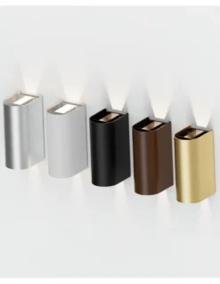 Aplique de pared Glowi - ACB - Lámpara de exterior LED bidireccional decorativo