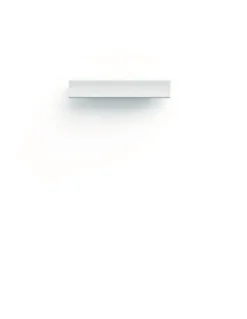 Aplique de pared Hanok – Mantra – Lámpara LED 3000K-4000K, Metal negro-blanco