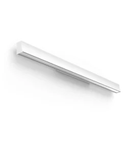 Aplique de pared Hanok – Mantra – Lámpara LED 3000K-4000K, 120 cm, Metal negro-blanco