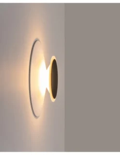 Aplique de pared Horizon - Milán - Lámpara circular minimalista cortada a laser