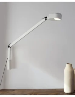 Aplique de pared Inviting – Faro – Lámpara de lectura LED regulable, brazo orientable