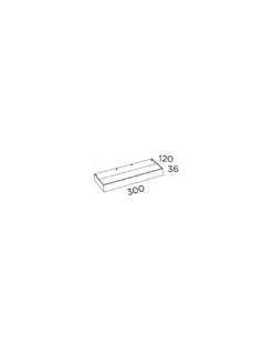 Aplique de Pared Iris - Pujol - Aplique LEDA++ de forma rectangular