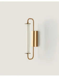 Aplique de pared Ison – Aromas – Aplique de pared decorativo, Lámpara de vidrio, LED regulable 2700K