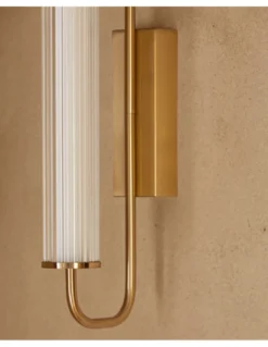 Aplique de pared Ison – Aromas – Aplique de pared decorativo, Lámpara de vidrio, LED regulable 2700K