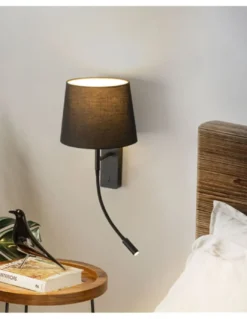 Aplique de pared Janet – FORLIGHT – Lámpara de lectura en 2 colores, LED 3000K