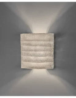 Aplique de pared Kala - a-emotional light - Diseño elegante de malla de acero inoxidable