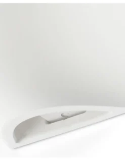 Aplique de pared Kappu - Faro - Lámpara moderna de yeso, luz bidireccional
