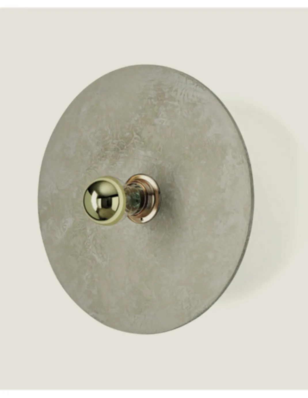 Aplique de pared Kassy - Aromas - Lámpara de cerámica, Bombilla incluida, Ø 20 cm/Ø 30 cm