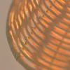 Aplique de pared Kasteli - IDP Lampshades - Lámpara de pared colgante de mimbre