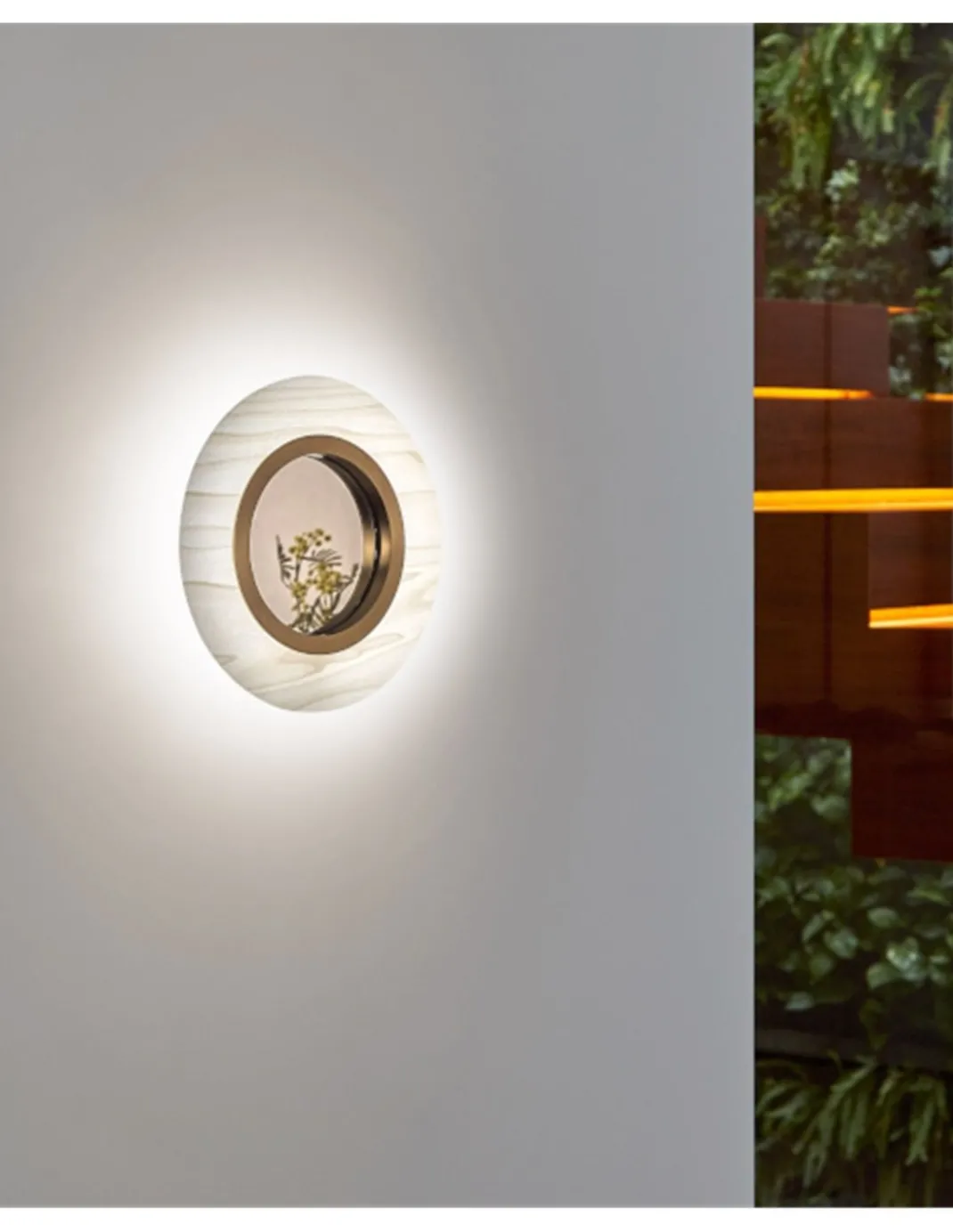 Aplique de pared Lens Circular - LZF