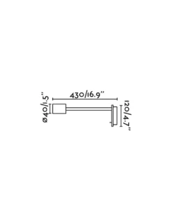 Aplique de pared Leser - Faro - Lámpara con lector LED, orientable