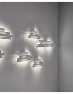 Aplique de pared Li - a-emotional light - Lámpara LED de celulosa