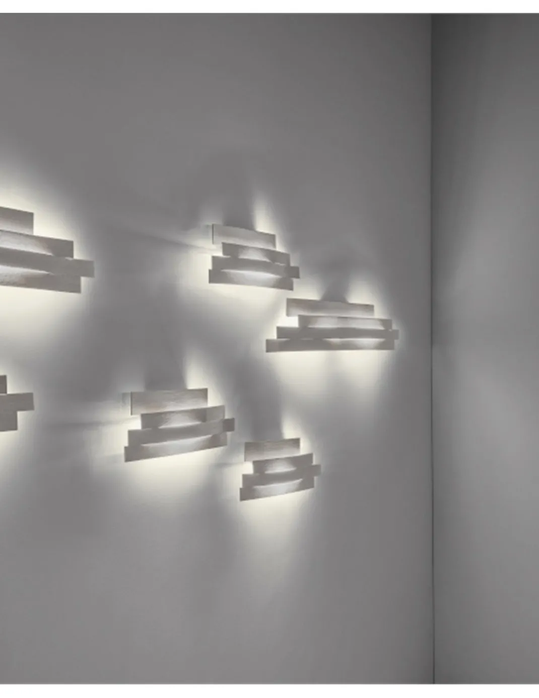 Aplique de pared Li - a-emotional light - Lámpara LED de celulosa