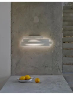 Aplique de pared Li - a-emotional light - Lámpara LED de celulosa