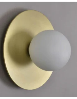 Aplique de pared Lineal – Fokobu – Lámpara bola en 3 colores