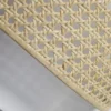 Aplique de pared Lovina - IDP Lampshades – Diseño natural, pantalla de rejilla acabado crudo