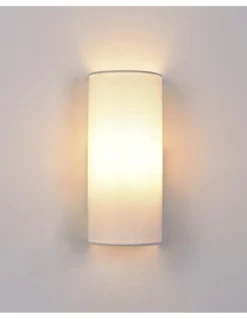 Aplique de pared Luma - ACB - Lámpara moderna con pantalla textil