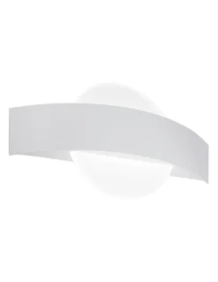 Aplique de pared Lunar – AJP – Lámpara moderna blanca LED