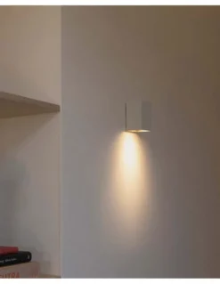Aplique de pared Lune - Faro - Lámpara cuadrada blanca